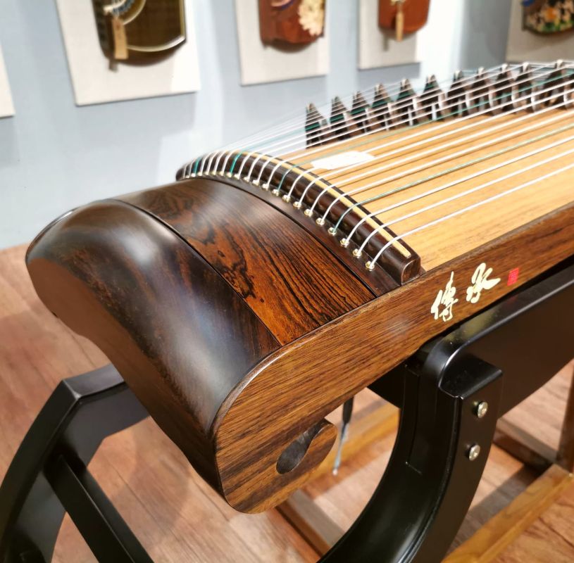 Tang Styled East Indian Rosewood Guzheng 半挖筝 (SC022B) - Heritage ...